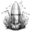 Rocketter Grey Icon 64x64 png